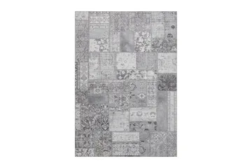 Patchwork Wiltonmatta 300x400 cm Rektangulär - Silver - Products - Textil & mattor - Matta - Modern matta - Wiltonmatta
