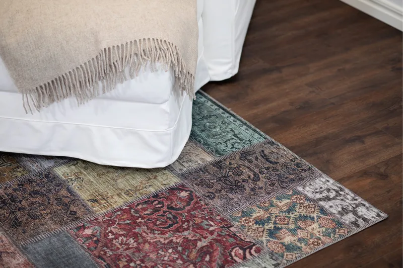 Patchham Patchworkmatta 240x330 cm - Flerfärgad - Products - Textil & mattor - Matta - Orientalisk matta - Patchwork matta