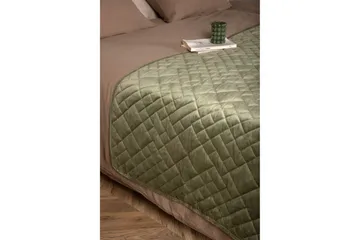 Jilly Överkast 80x260 cm - Grön - Products - Textil & mattor - Sängkläder - Överkast - Överkast dubbelsäng