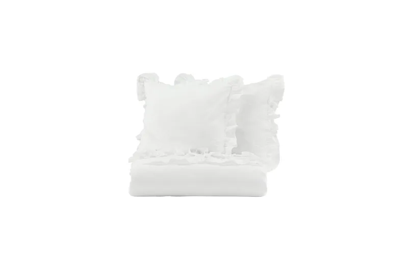 Levi Bäddset 2-Dels 220x240/50x60 cm - Vit - Products - Textil & mattor - Sängkläder - Bäddset & påslakanset - Påslakanset dubbelsäng