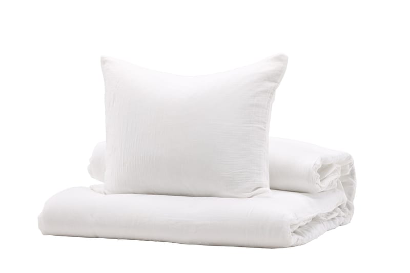 Mila Bedset - Vit - Products - Textil & mattor - Sängkläder - Bäddset & påslakanset - Påslakanset enkelsäng