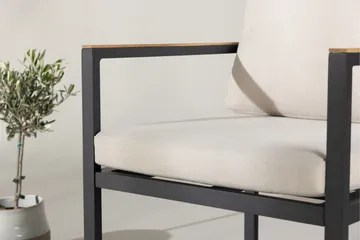 Aspvik Matstol Svart - Venture Home - Products - Utemöbler & utemiljö - Balkong & altan - Balkongmöbler - Balkongstol