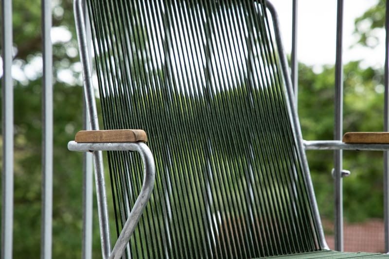 Bois Karmstol Utomhus - Grön - Products - Utemöbler & utemiljö - Balkong & altan - Balkongmöbler - Balkongstol