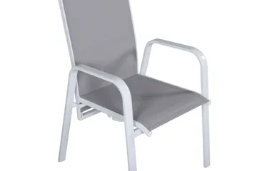 Copacabana Karmstol Utomhus Stapelbar - Vit - Products - Utemöbler & utemiljö - Balkong & altan - Balkongmöbler - Balkongstol