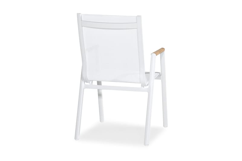Las Karmstol Utomhus Vegas - Vit/beige - Products - Utemöbler & utemiljö - Balkong & altan - Balkongmöbler - Balkongstol