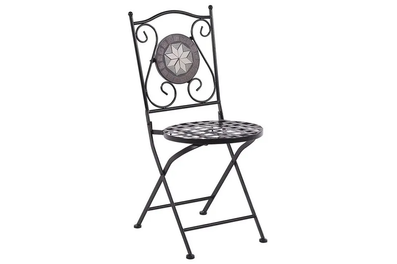 Sannicola Matstol Utomhus, Svart