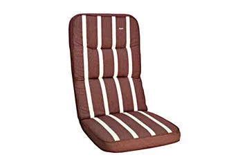 Fritab Högvik Home Dyna - Vinröd/Vit - Products - Utemöbler & utemiljö - Dynor - Positionsdynor