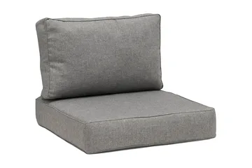 Hillerstorp STOLTÖ DYNSET FÅTÖLJ - Grå - Products - Utemöbler & utemiljö - Dynor - Kompletta dynset