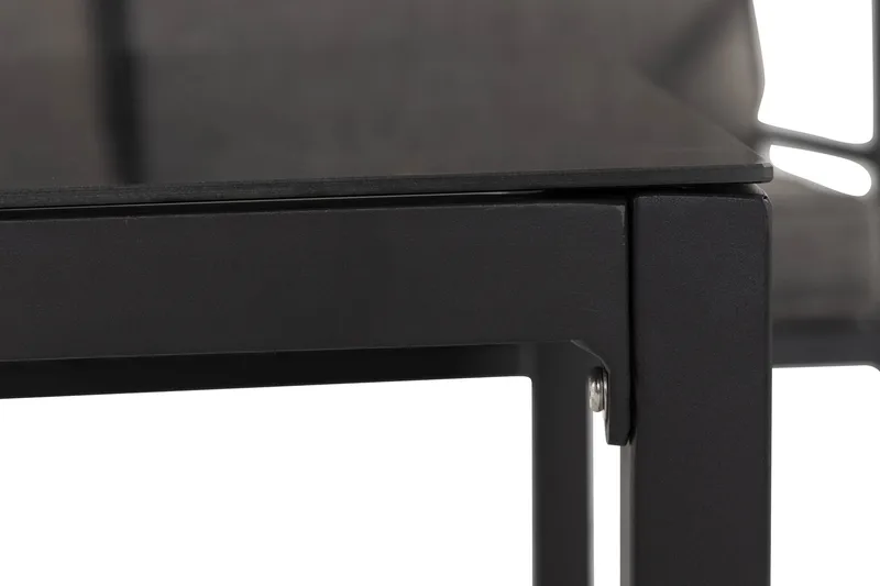 Ariany Soffgrupp - Svart / Gråa dynor - Products - Utemöbler & utemiljö - Loungemöbler - Loungeset & loungegrupp