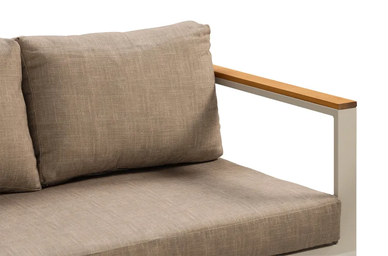 Aspvik Soffgrupp 5-sits - Grå / Beigea dynor - Products - Utemöbler & utemiljö - Loungemöbler - Loungeset & loungegrupp