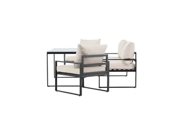 Catania Soffgrupp Utomhus 5-sits - Svart - Products - Utemöbler & utemiljö - Loungemöbler - Loungeset & loungegrupp