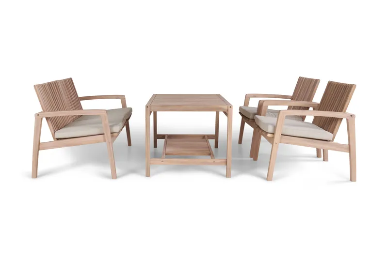 Elkest Loungegrupp Utomhus, Beige
