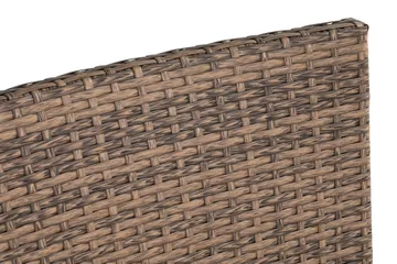 Thor Lyx Utefåtölj med Armledare - Loungefåtölj för Utemöbler i Konstrotting - Brun - Products - Utemöbler & utemiljö - Loungemöbler - Loungestol utomhus