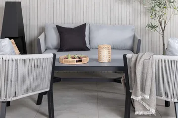 Virya Loungegrupp Utomhus 4-sits - Vit - Products - Utemöbler & utemiljö - Loungemöbler - Loungeset & loungegrupp