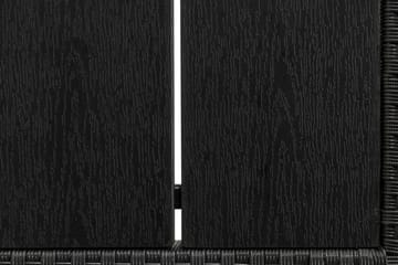 James Utebord 85x145 cm – Matbord utomhus i konstrotting med bordsskiva i Aintwood - Svart - Products - Utem öbler & utemiljö - Utebord & trädgårdsbord - Matbord utomhus