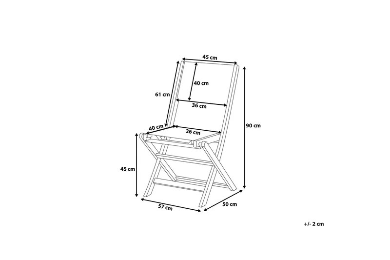 Cesana Trädgårdsmöbelset Med Utebord+8 Utestolar - Trä/Natur - Products - Utemöbler & utemiljö - Utegrupp - Matgrupp utomhus