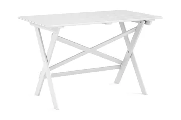 Landet Utomhus matgrupp 118x70x74 cm med soffa och 2 klappstolar - Vit - Products - Utemöbler & utemiljö - Utegrupp - Matgrupp utomhus