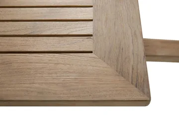 Las Vegas Matgrupp Utomhus 220-280 + 8 Positionsstol Lyx - Vit/Teak/Vit/Teak - Products - Utemöbler & utemiljö - Utegrupp - Matgrupp utomhus