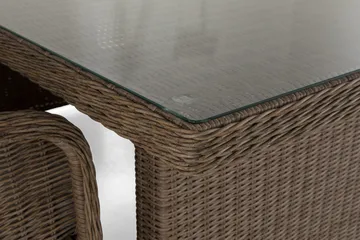 Marcus Matgrupp Utomhus 200 + 4 Fåtöljer m Dyna - Natur - Products - Utemöbler & utemiljö - Utegrupp - Matgrupp utomhus