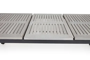 Monaco Matgrupp Utomhus 152-210 + 4 Positionsstol Lyx - Svart/Svart - Products - Utemöbler & utemiljö - Utegrupp - Matgrupp utomhus