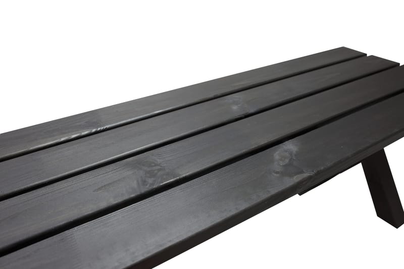 Lietinna Utebänk 140 cm - Svart - Products - Utemöbler & utemiljö - Utesoffa - Trädgårdsbänk & utebänk