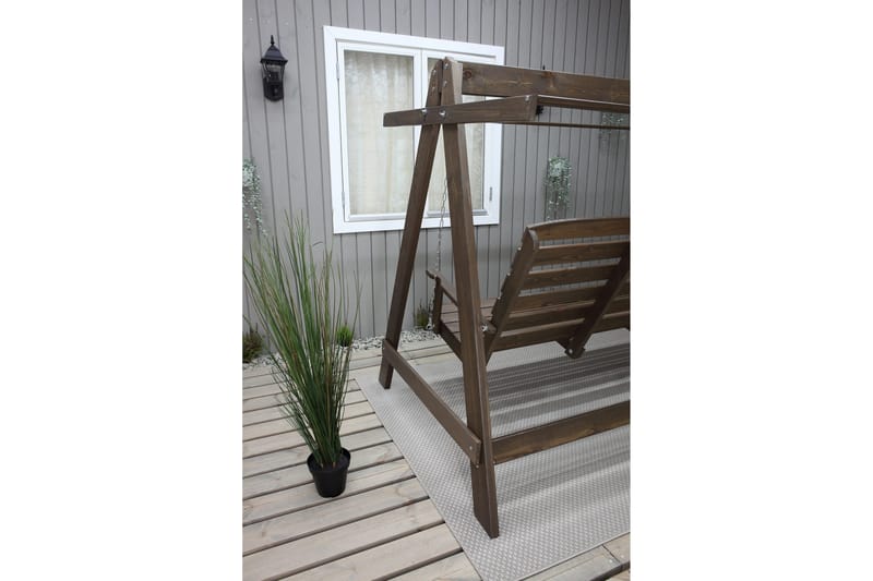 Pelle 3-sits Hammock utan tak - Brun - Products - Utemöbler & utemiljö - Utesoffa - Hammock