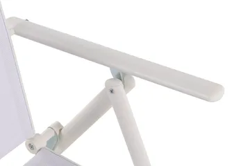 Maggie Vadderad Fällbar Positionsstol utomhus - Vit - Products - Utemöbler & utemiljö - Utestol & trädgårdsstol - Positionsstol