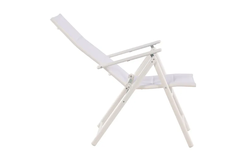 Maggie Vadderad Fällbar Positionsstol utomhus - Vit - Products - Utemöbler & utemiljö - Utestol & trädgårdsstol - Positionsstol