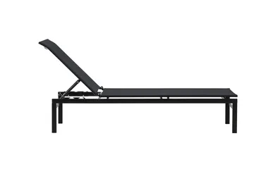 Massimo Solsäng - Svart - Products - Utemöbler & utemiljö - Utestol & trädgårdsstol - Solsäng & solvagn