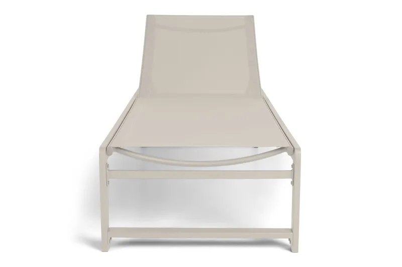 Sanna Solsäng Med Justerbart Ryggstöd - Beige - Products - Utemöbler & utemiljö - Utestol & trädgårdsstol - Solsäng & solvagn