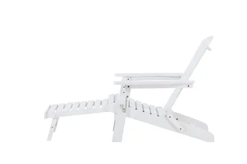 Tropea Solsäng - Vit - Products - Utemöbler & utemiljö - Utestol & trädgårdsstol - Solsäng & solvagn